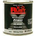 General Paint X-O Rust Oil Base Primer, Gray Primer, 1/2 Pint - 642249 642249